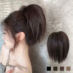 묶음머리가발 둥지 올림머리 부분가발