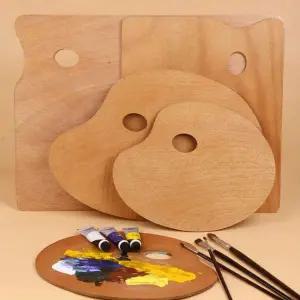 40x30 미술도구 그림 아크릴 사각 소 미술팔레트 드로잉