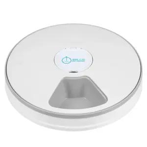 반려동물 자동 급식기 강아지 고양이 6구 배식 사료 배식기