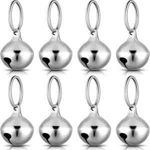 강아지용 소형견용 Hotop 8 팩 칼라벨 고양이벨 칼라참 링 장식 애완동물 펜던트 액세서리 반려동물용 분실