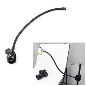 나사 플렉시블 C타입 클램프 고정 삼각대 스탠드 카메라 조명