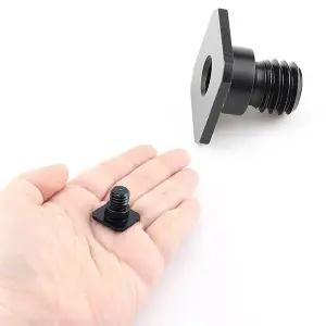 3/8 나사 콜드슈 마운트 부품 카메라 1/4 삼각대 스탠드