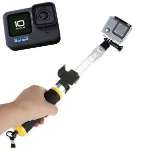 GOPRO10 호환 액션캠 부력 셀카봉 그립 모노포드 다이빙 고프로 10