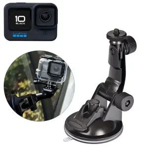 GOPRO10 호환 액션캠 블랙박스 촬영 석션컵 흡착 거치대 고프로 10