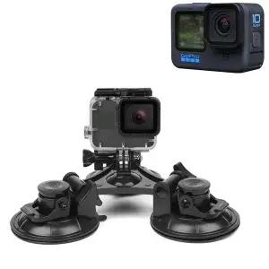 고프로 10 호환 액션캠 차량 유리 흡착식 석션컵 마운트 GOPRO10