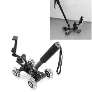 무빙 촬영 스마트폰 바퀴 휠 슬라이더 카 촬영 거치대 스탠드