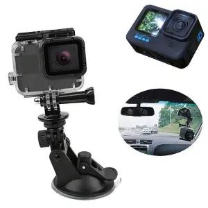 GOPRO10 호환 액션캠 자동차 유리 흡착 거치대 블랙박스 고프로10