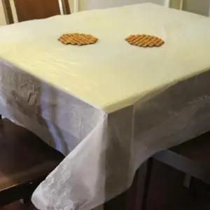 ( )식탁커버 일회용 비닐 식탁보 10매 1회용 방수 테이블보 테이블커버