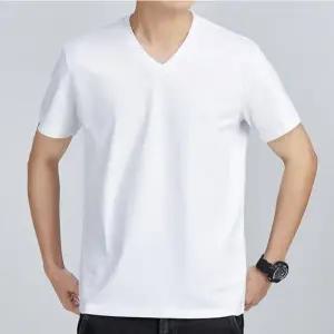 남녀공용 시원시원한 사계절 V넥 무지 면 반팔티 공용반팔티 무지 레이어드반팔티셔츠 사계절티셔츠 0409