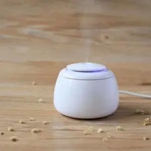 조용한가습기 미니 가습기 사무실 책상 큐빅