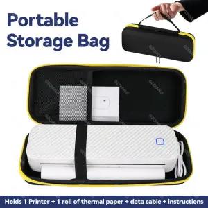 무선 미니 A4 감열 프린터 잉크리스 휴대용 블루투스 모바일 폰 사진 문서 사무실/업무/가정용