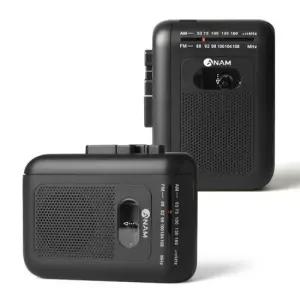 워크맨 아남 카세트플레이어 휴대용 오토리버스 녹음 라디오