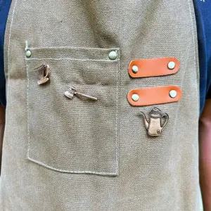 바리스타 카페 브로치 커피뱃지 앞치마 포인트 뱃지