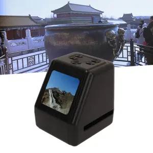 필름 스캐너 이미지 편집 디지털 컴팩트 다중 지원 흑백 네거티브용 2인치 화면