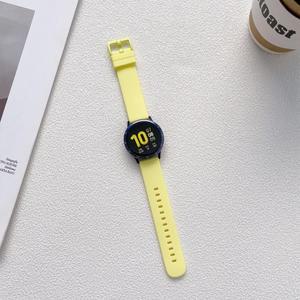 18 20 22mm 소프트 방수 실리콘 밴드 스트랩 가민 비보액티브 6 5 4 4s 3 베뉴 2 2s 3s SQ 2플러스 비보무브 HR용