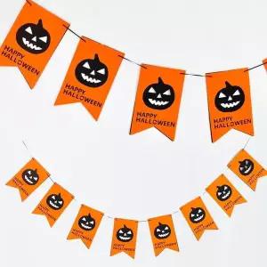 할로윈파티펠트가랜드(호박페넌트)