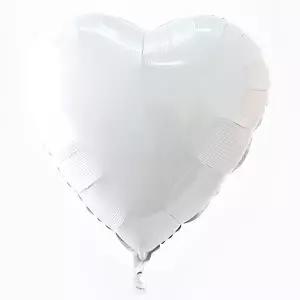 70cm은박풍선(하트/화이트) 하트풍선 대형풍선
