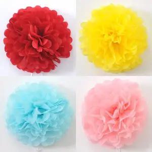 파티 꽃볼 25cm 페이퍼벌룬 생일 기념일 할로윈 장식