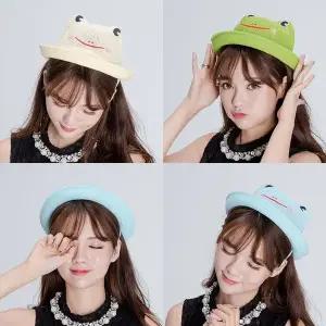 개구리 모자 파티 동물모자 공연 행사 분장