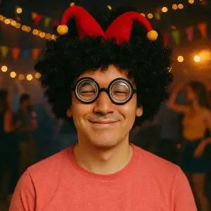 바보 안경 빙글빙글 파티 소품 할로윈 생일 응원 행사