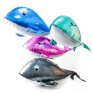 통통아기돌고래은박풍선 파티용품 돌고래풍선