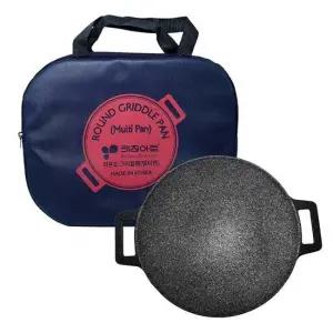 키친아트 뉴라운드 그리들팬 33 가방 그릴팬 고기 그릴팬