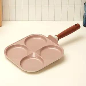 비자트 우브 IH 4구 에그팬에그후라이 에그프라이 계란 후라이 프라이 사각에그 4에그 에그