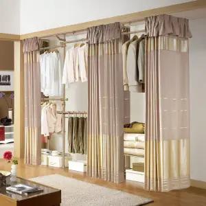 [왕자행거]왕자 골드프리미엄드레스룸5폴_프릴골드_582D