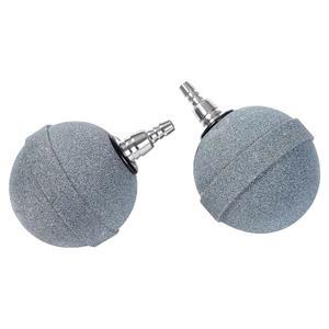 아쿠아닛 연못 에어 스톤 2인치, 오래 저수지 및 DWC 재배, 수족관용 , 산소 펌프 액세서리, 에어레이터 수경 2팩 어항, 지속되는