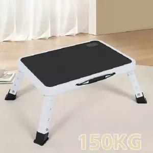 높이조절 보조스텝 계단 철제 접이식 스툴 미끄럼방지 발판 키높이 디딤판받침대 선반 사다리 어린이 노인