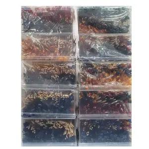 튼튼한 자작나무 피크닉 홈파티 과일 꽂이 160입 10 통