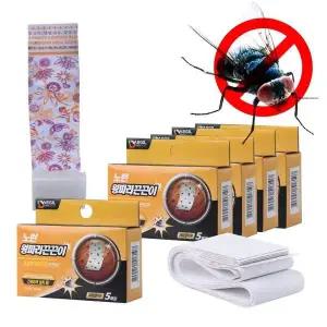 벌레포획트랩 막대형끈끈이 파리유인시트 해충덫 5매팩