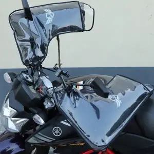 ( )바이크핸들커버 핸들토시 오토바이 핸들 장갑 방한 방수 핸드 커버 2P DD 12529