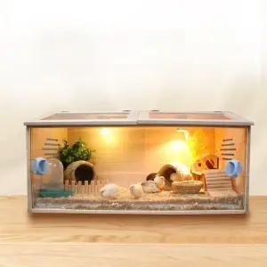 육추기 새장 둥지 키우기 인큐베이터 산란 메추리 미니 사육장