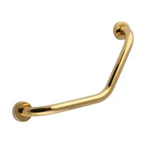 (GL)세인트 골드 라운드 안전손잡이 현관중문 장애인노인 장애인 화장실 부속품 실버