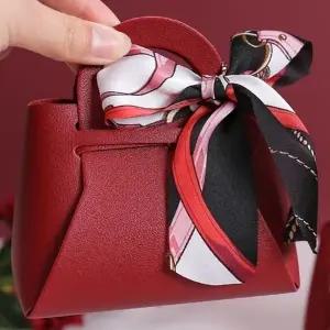 예쁜포장 쥬얼리선물상자 스카프 선물 포장백 구디백 생일 답례품 박스 상자 DD 12148