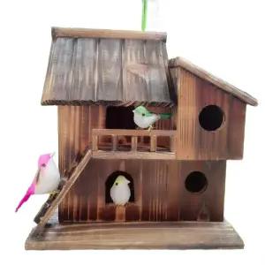 야외 새집 둥지 새장 나무새집 앵무새집 풍운제회 꾸미기