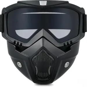 페인트볼 마스크 안개 방지 오토바이 사이클링 스키 할로윈 CS 게임 코스프레를 위한 풀페이스 전술 고글