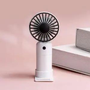 무선 범퍼 거치형 미니 핸디 선풍기