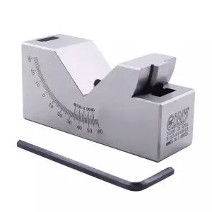 조절 브이블럭 각도패드 밀링 측정 지그 정밀 가이드 고정 공작기계