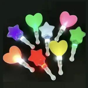 LED 하트 별 응원봉 야광봉 콘서트 파티용품