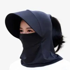 자외선차단마스크 여성골프마스크 썬캡 모자