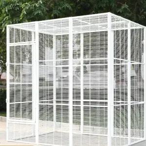 초대형 철장 케이지 펜스 철제 하우스 격리장 스텐 고양이