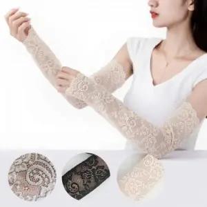 D 올 레이스 팔토시 쿨토시 운전 손등 보호 햇빛 차단