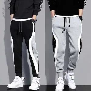 남자 트레이닝 러닝 용 추리닝 바지 밴딩 조거 팬츠 (HSJ-WF4D74E)