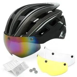 자전거고를 자전거 킥보드 고글 헬멧 안전모 후미등 2블랙화이트