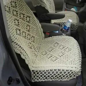 운전석2P 앞좌석2P 시트커버 대형 손뜨개