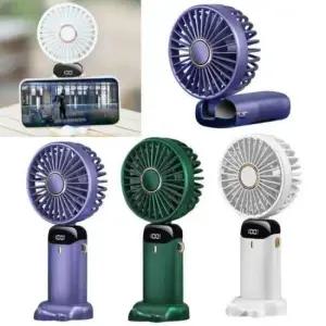 LED 아이스 목걸이 손선풍기 5단