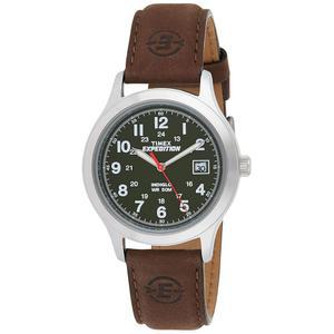 타임엑스 익스페디션 메탈 필드 40mm 남성 u2019s 아날로그 시계 | 빛나는 손 24시간 시간 빠른 날짜 기능 견고한 야외 5천만 방수