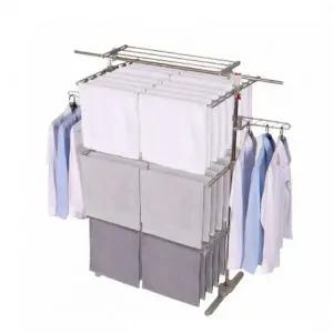 스테인리스 접이식 빨래건조대 이동식 실내 건조대 원룸 오피스텔